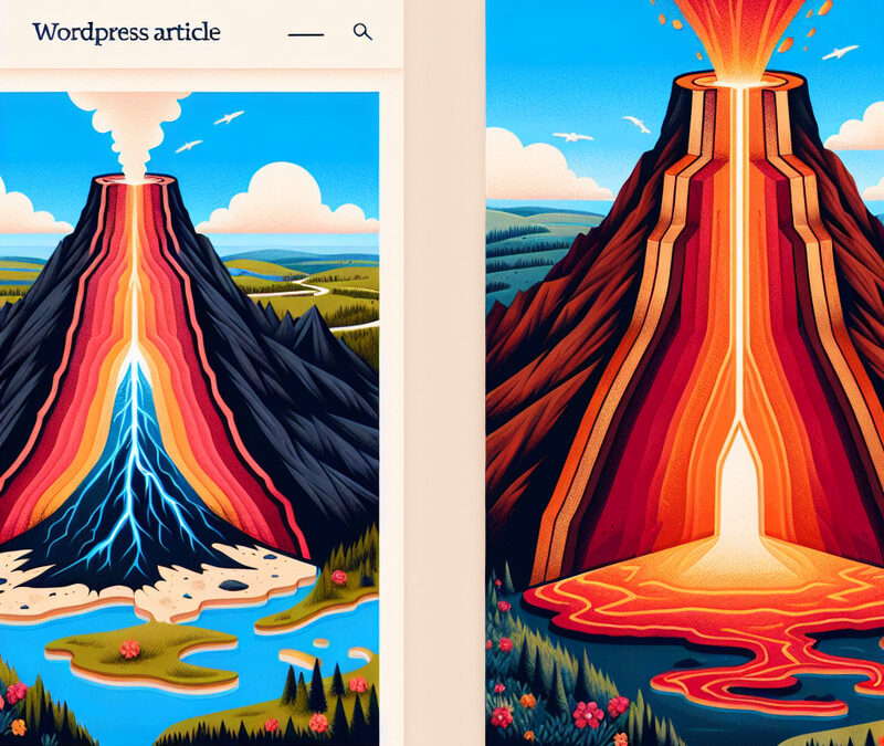 Com’è fatto un vulcano?