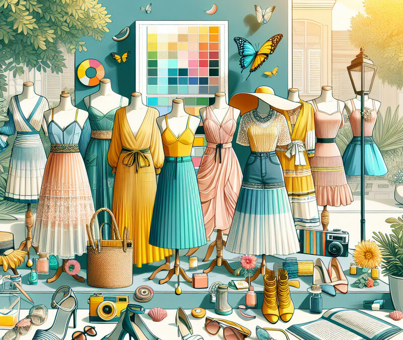 Moda estate 2025: colori e materiali che domineranno